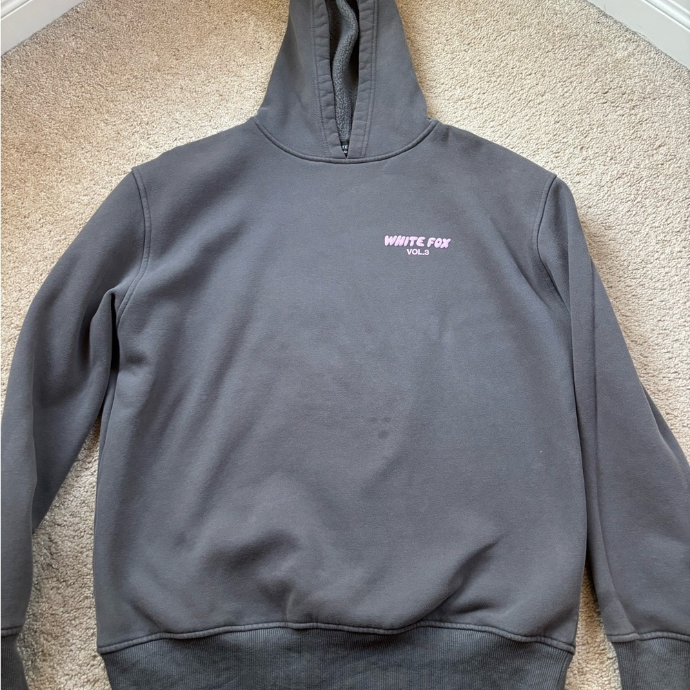 White Fox Boutique Charcoal Hoodie